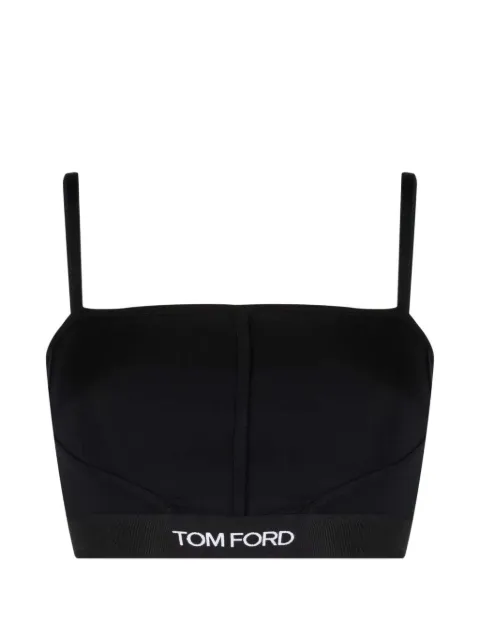 TOM FORD bh med logobånd og firkantet hals