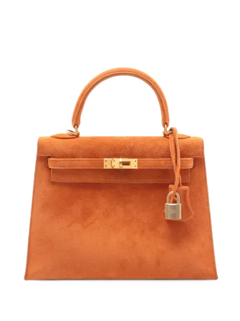 Hermès Pre-Owned bolsa satchel Doblis Kelly II Sellier 25 2004