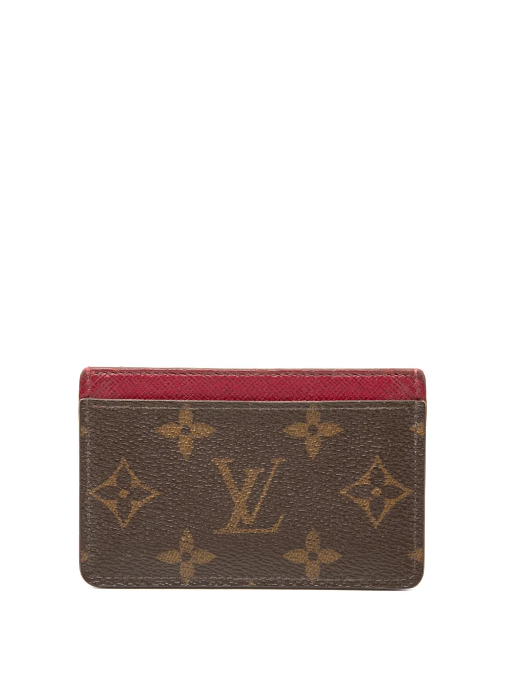 Louis Vuitton Pre-Owned 2018 Monogram card holder - Marrone