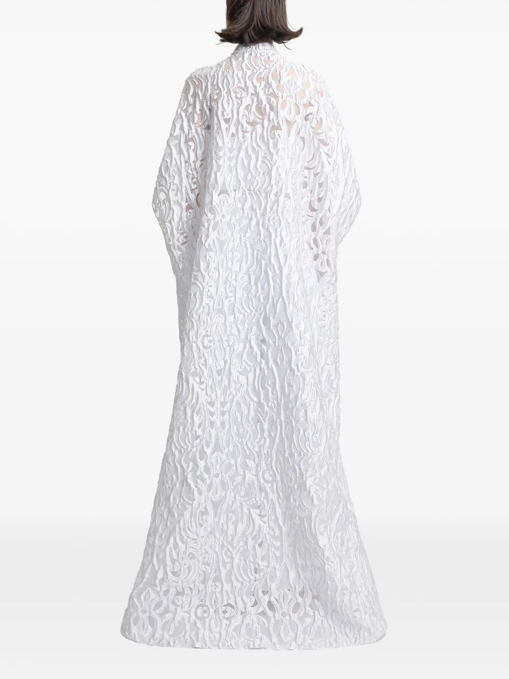 Gemy Maalouf Open maxi-tuniek Wit