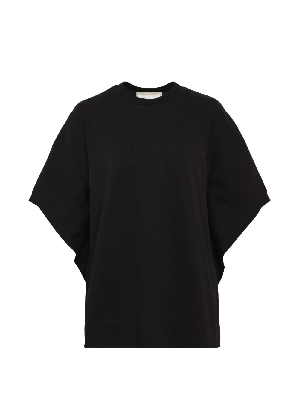 LITKOVSKA capelet-design T-shirt - Nero