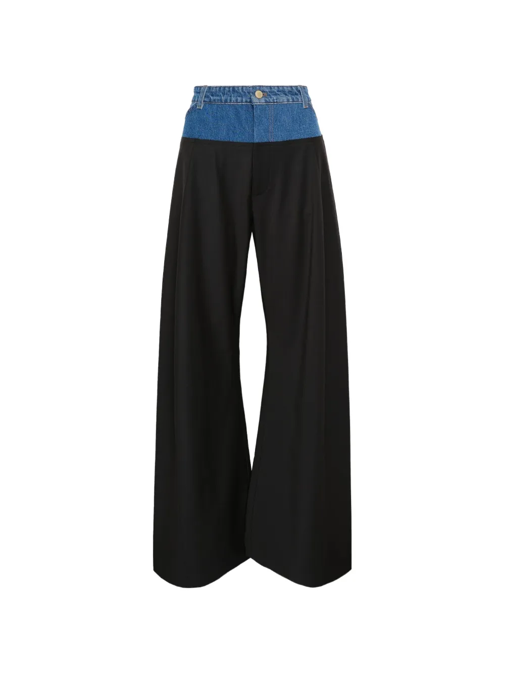 LITKOVSKA wide-leg trousers - Nero