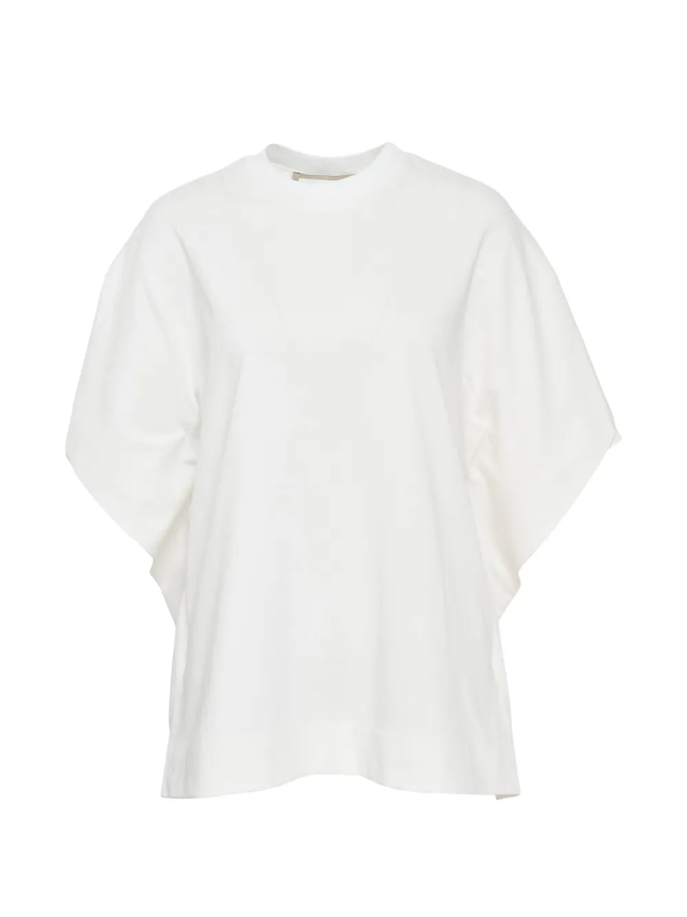 LITKOVSKA capelet-design T-shirt - Bianco