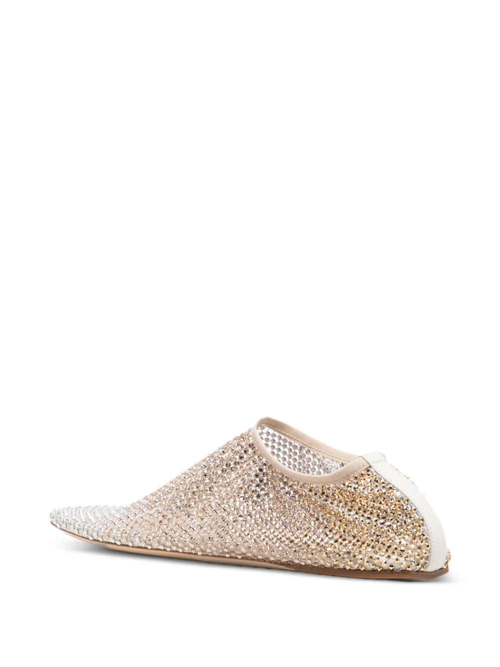 Christopher Esber embellished slip on Beige