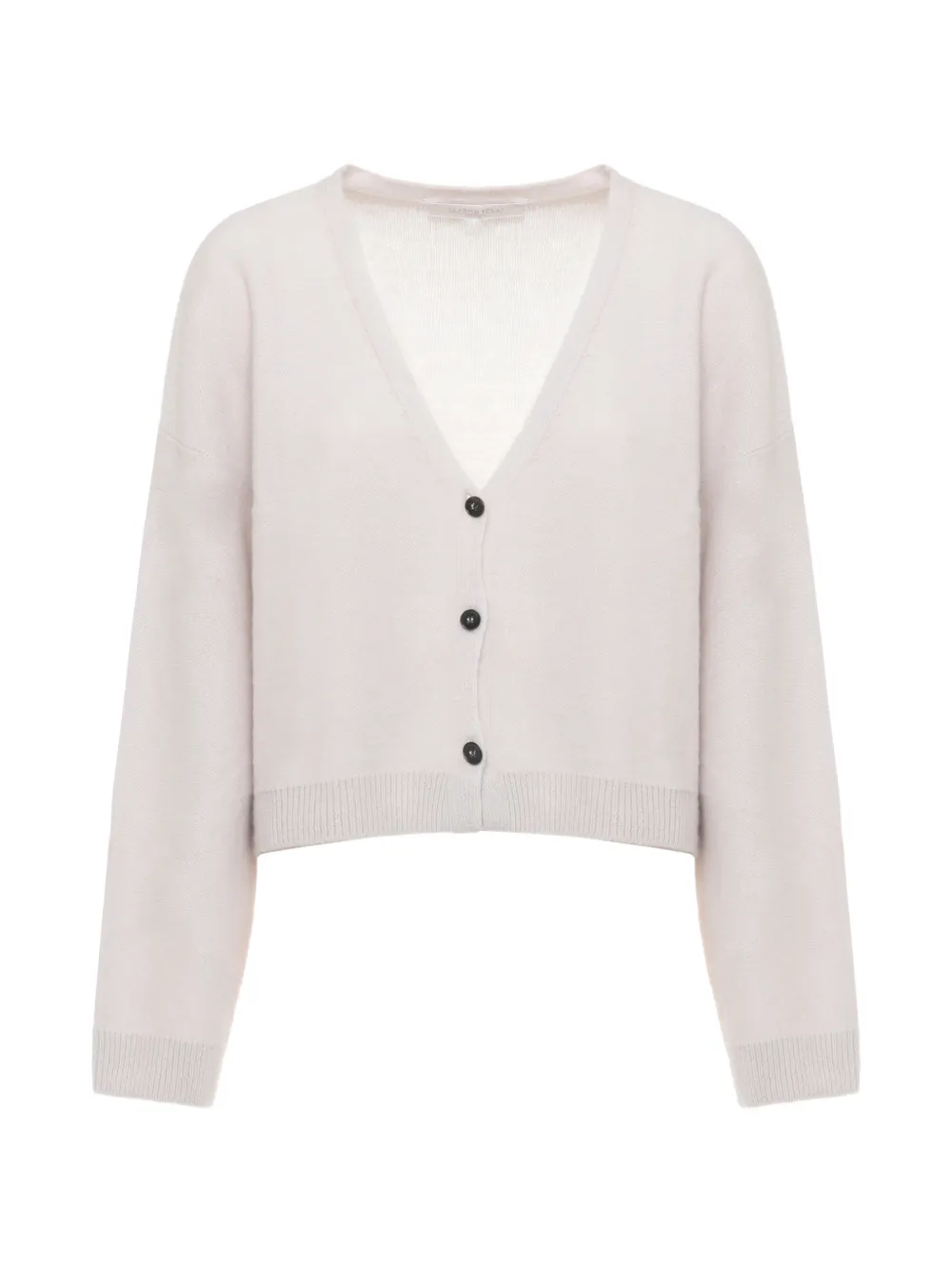 Antonelli button knitted cardigan - Bianco