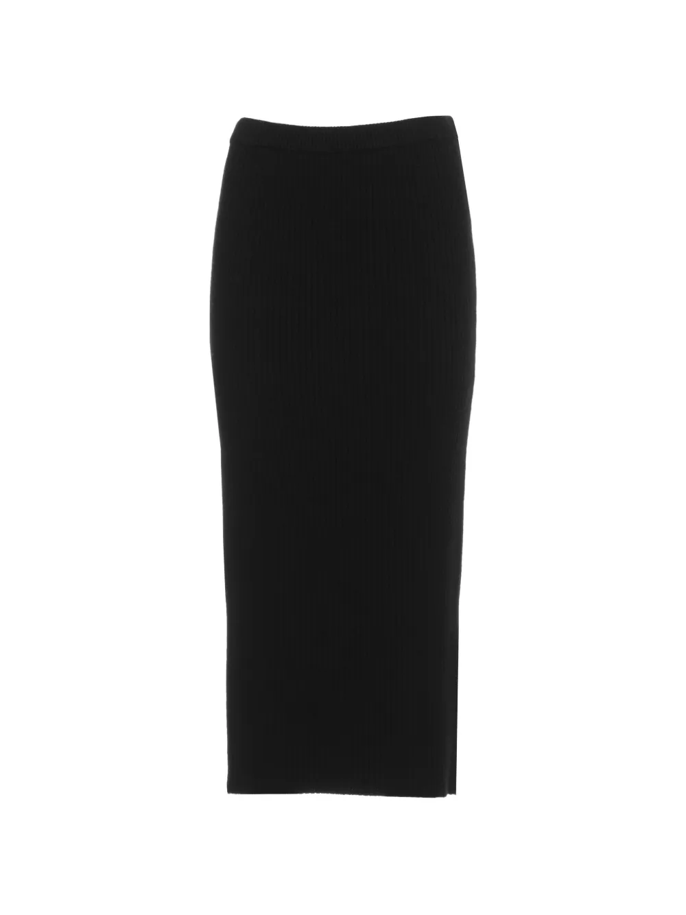 Antonelli ribbed skirt - Nero