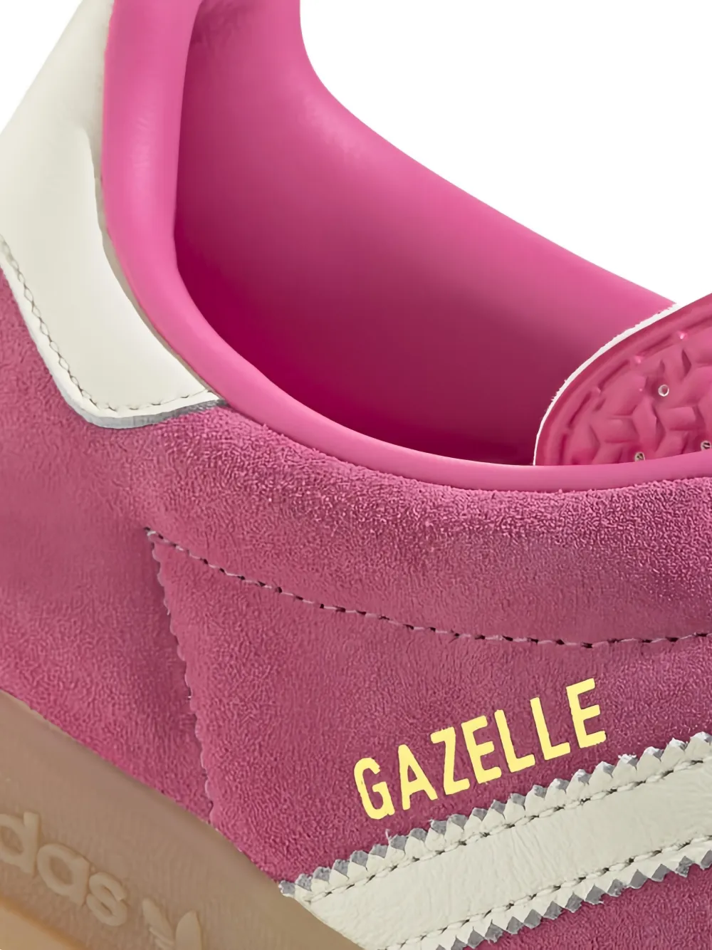 adidas Gazelle sneakers met logoprint Roze