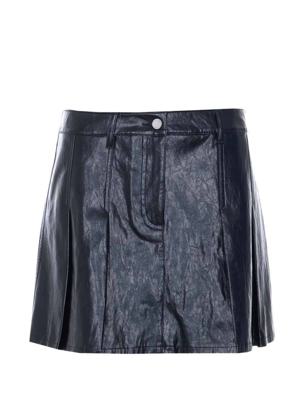 Michael Michael Kors lateral zip mini skirt - Nero