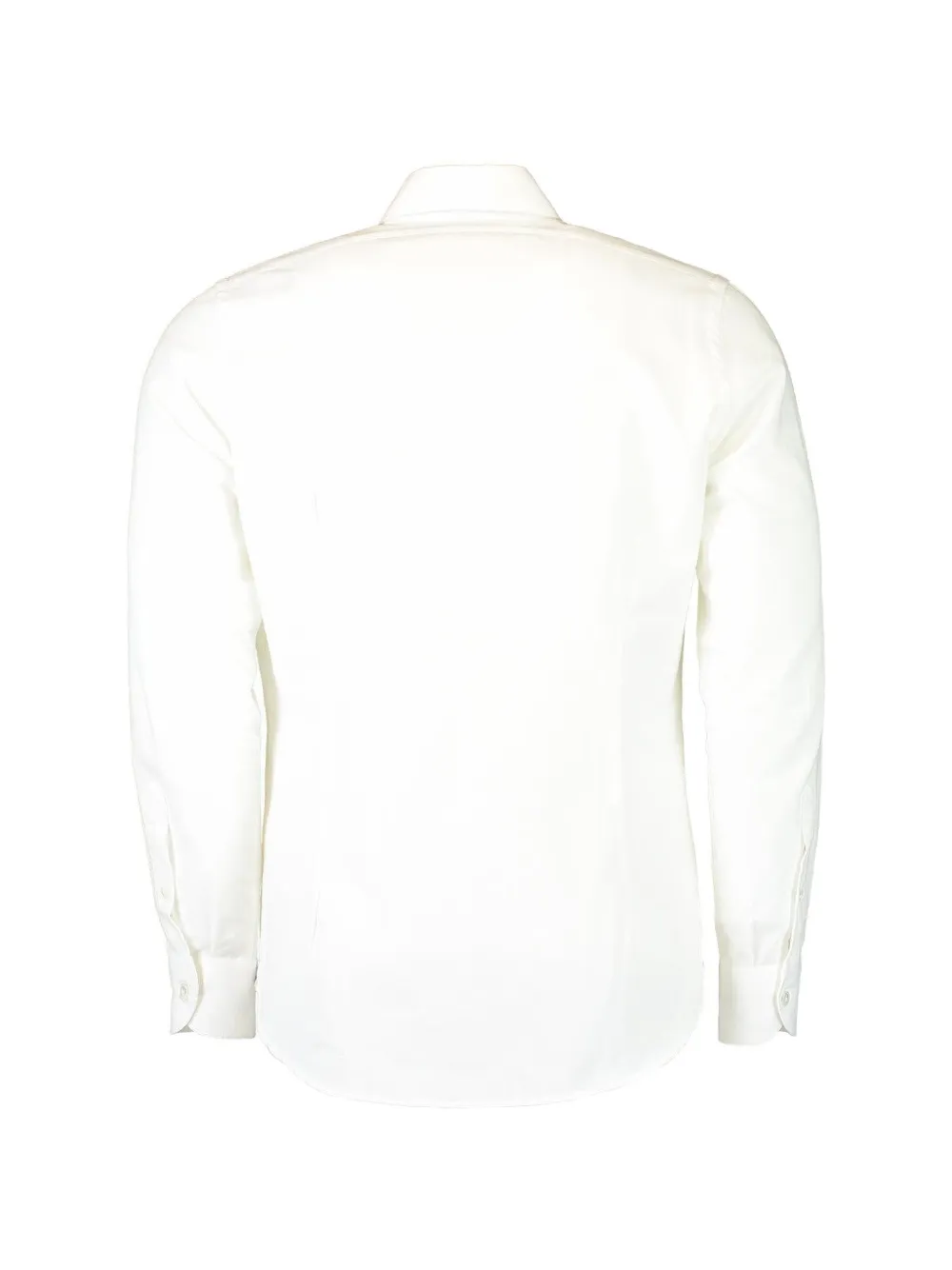 Eleventy long-sleeve shirt - Wit