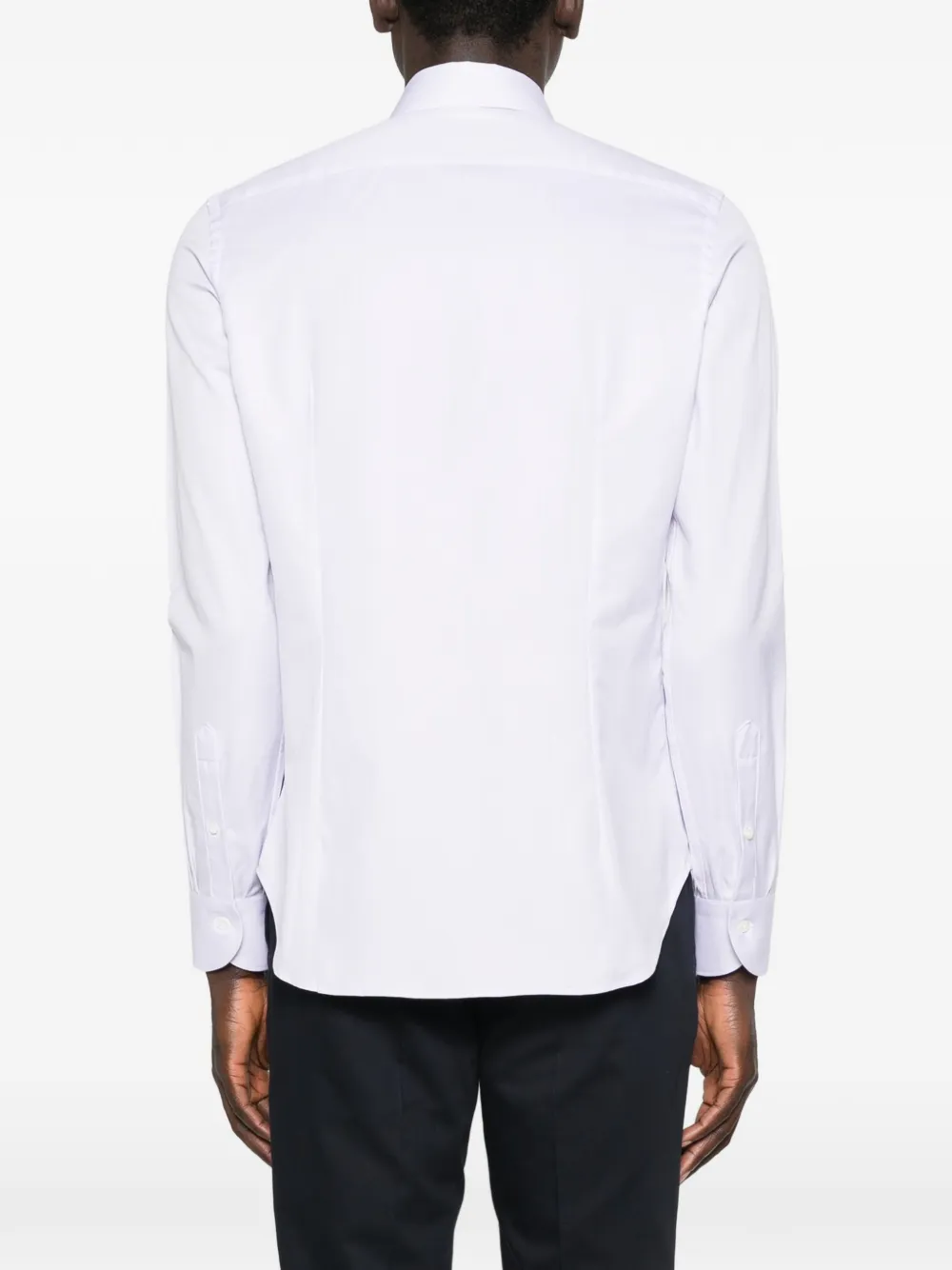 Canali Overhemd Paars