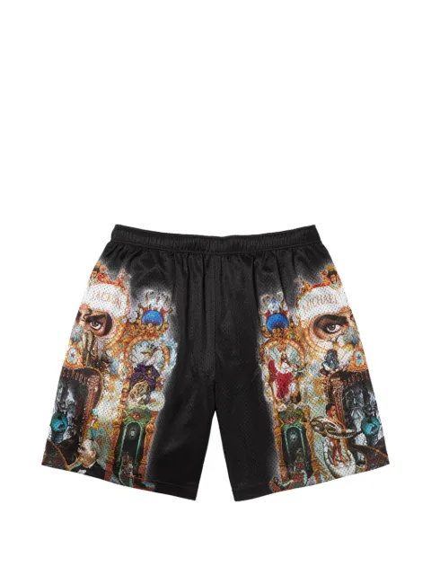 Supreme bermudas con estampado gráfico de Supreme x Michael Jackson