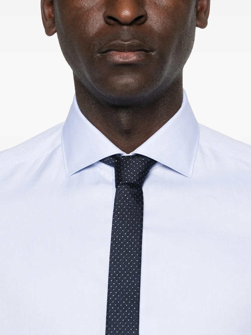 Canali Katoenen overhemd Blauw