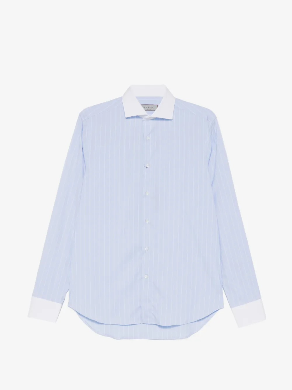 Canali 스트라이프 셔츠 | 블루 | Image 1