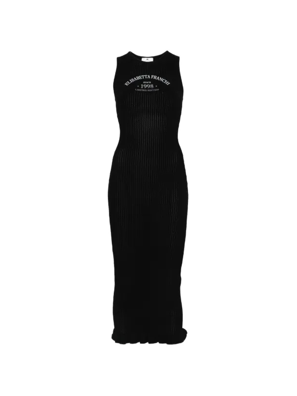 knee length dresses for ladies ELISABETTA FRANCHI Women's Butter-Color Midi Pencil Dress