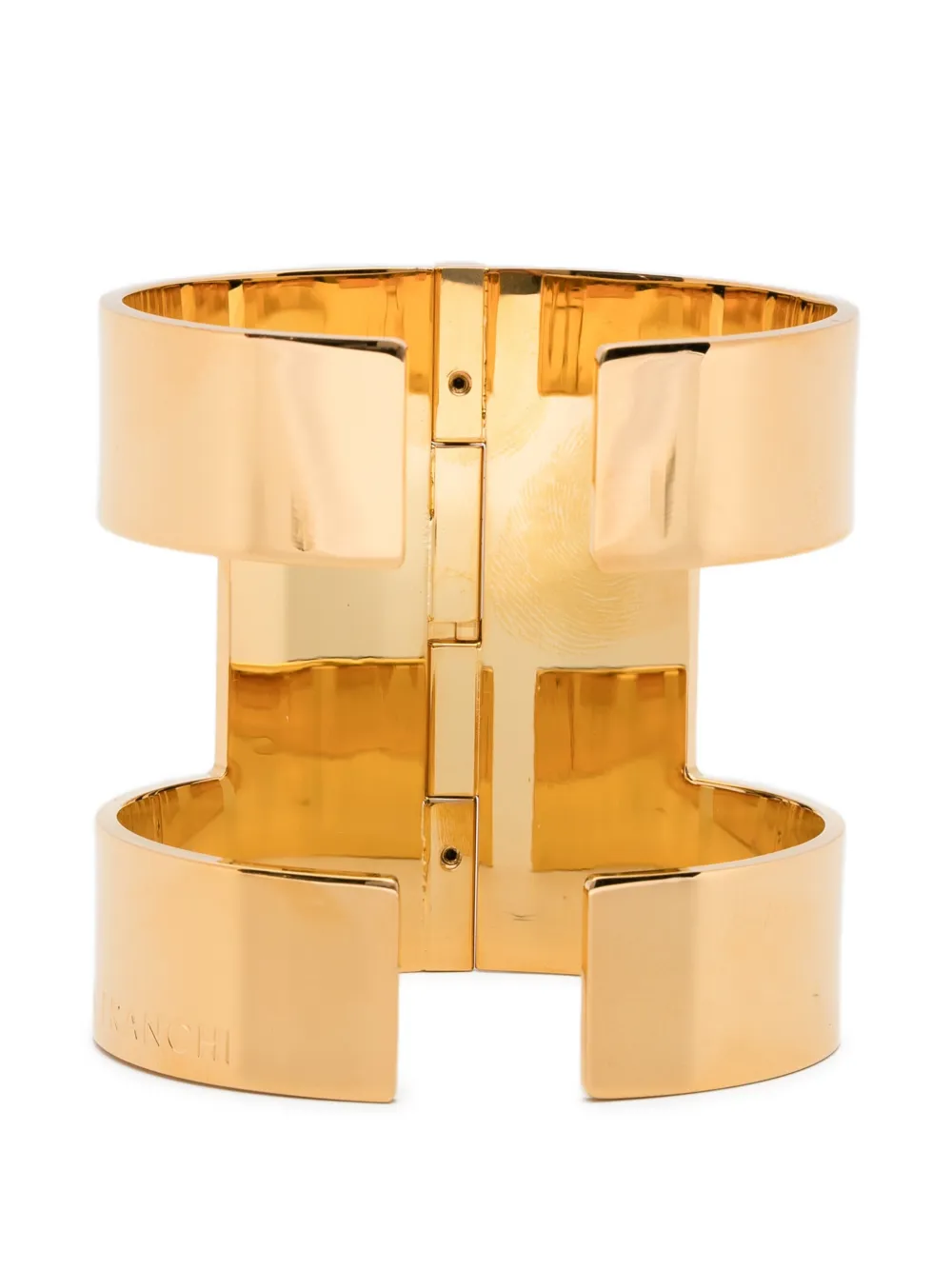 Elisabetta Franchi cut-out bracelet - Oro