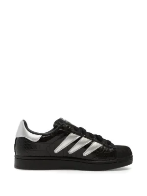 Adidas x CAROLINE HU Superstar Sneakers | Black | FARFETCH CA