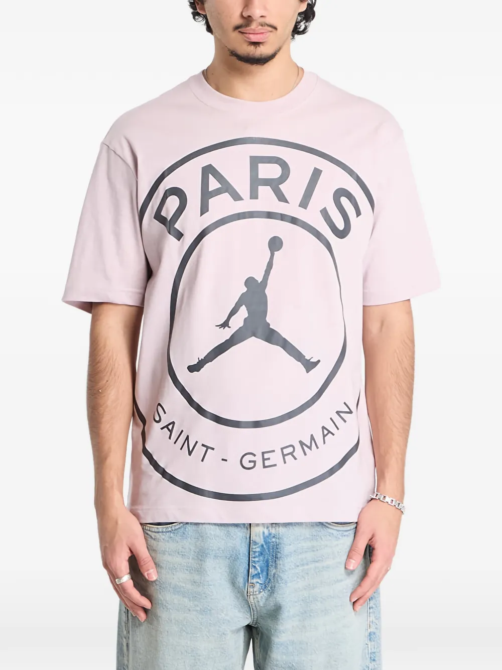 Jordan x Paris Saint-Germain Graphic T-shirt | Pink | FARFETCH