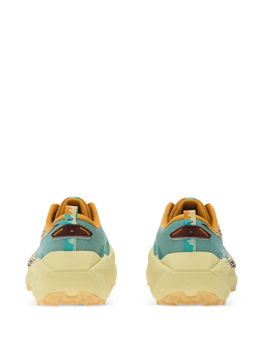  Asics Trabuco Max 4 Logo Detail Sneakers - Green 
