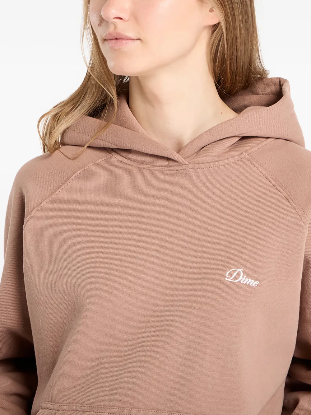 Logo-Detail Pouch-Pocket Hoodie