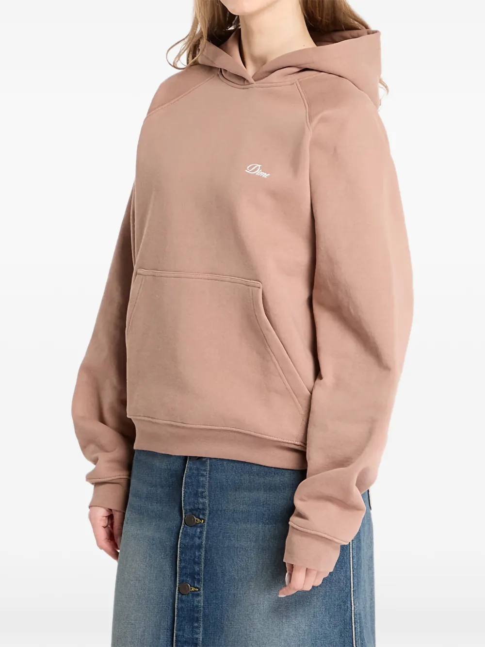 Logo-Detail Pouch-Pocket Hoodie