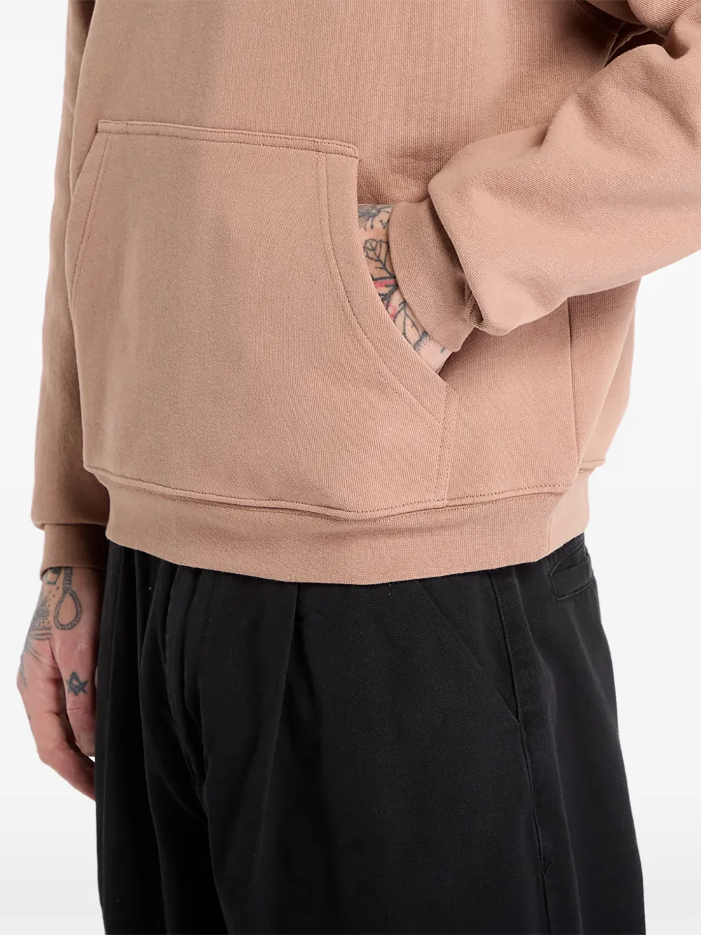Logo-Detail Pouch-Pocket Hoodie