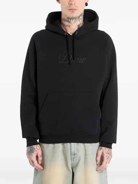 dime Cursive hooded sweater