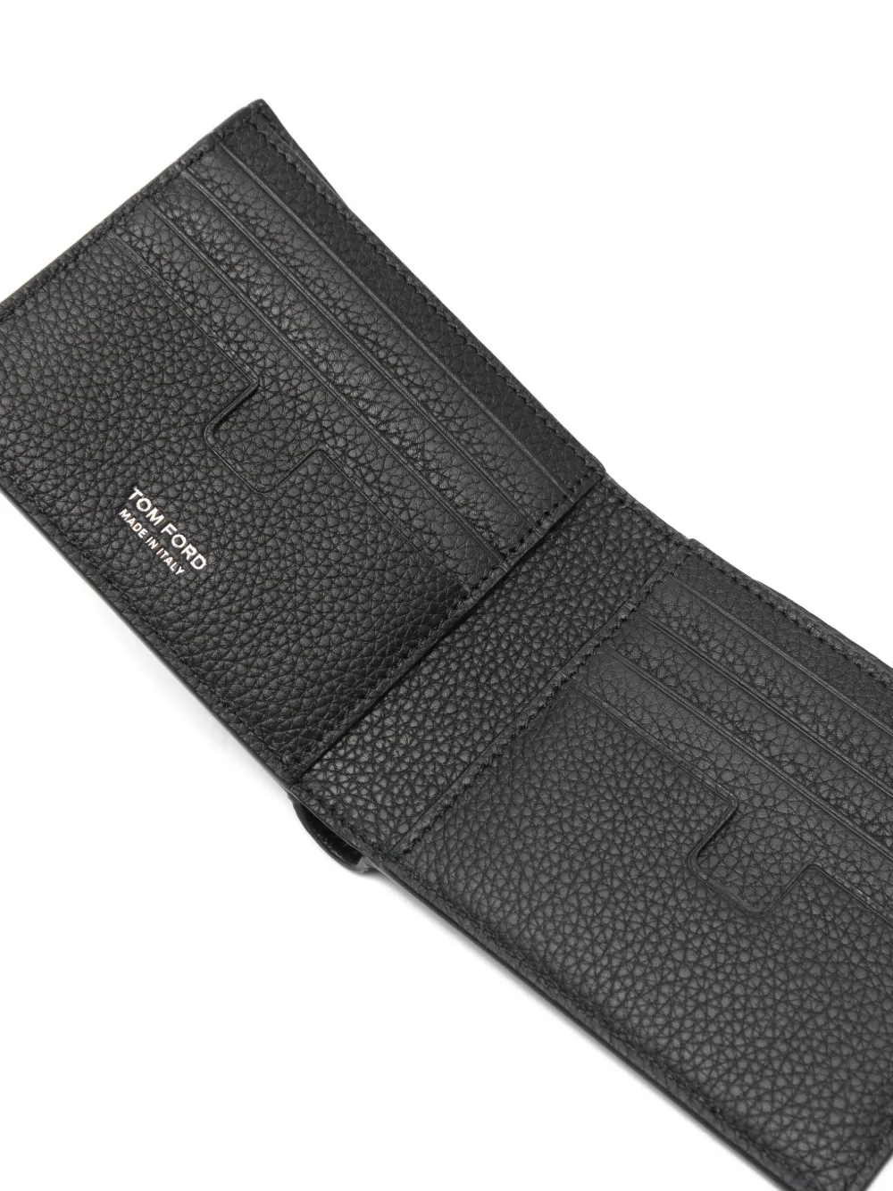 TOM FORD Portemonnee met logoprint Zwart