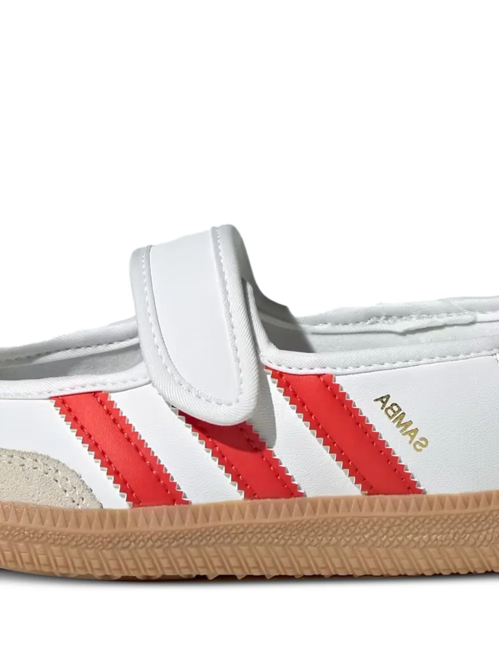 adidas Kids Samba Jane sneakers met streepdetail Wit