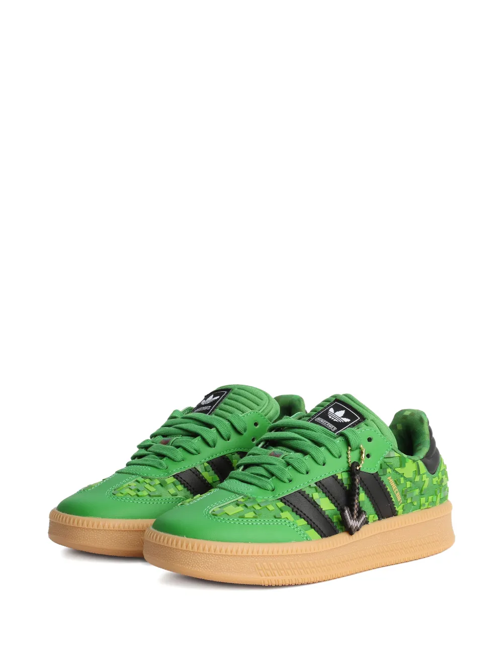 adidas Kids Samba XLG Minecraft lace-up sneakers - Verde