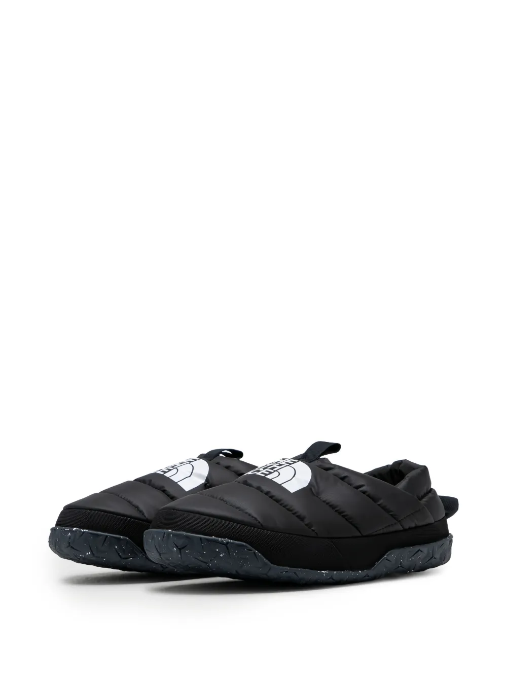 The North Face nuptse quilted trainers Zwart