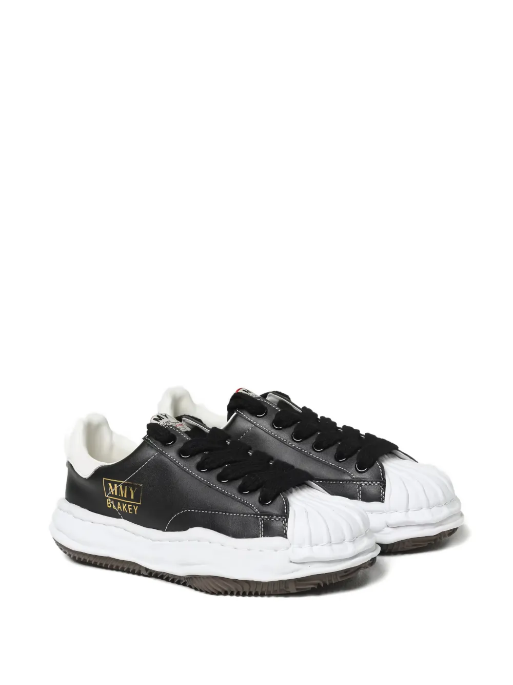 Maison MIHARA YASUHIRO Blakey Sole "Black" sneakers Zwart
