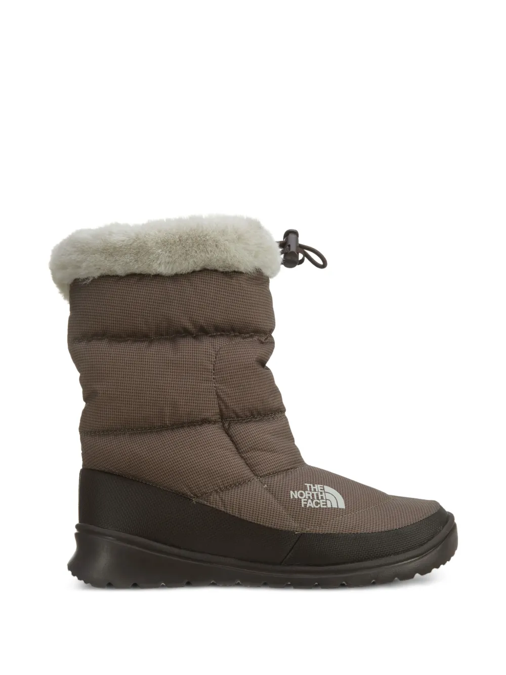 The North Face Nuptse Fur IV boots - Marrone