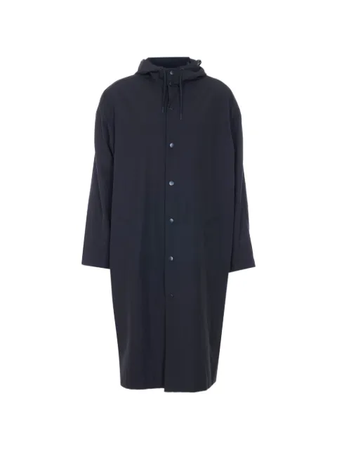A.P.C. buttons logo parka