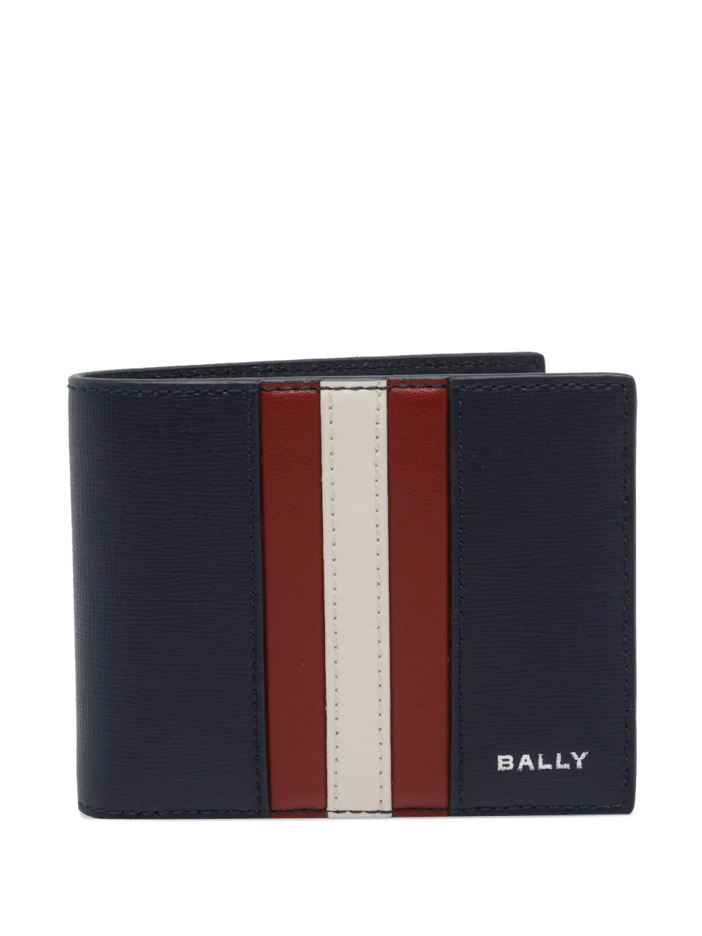 Bally bifold logo wallet - Blu