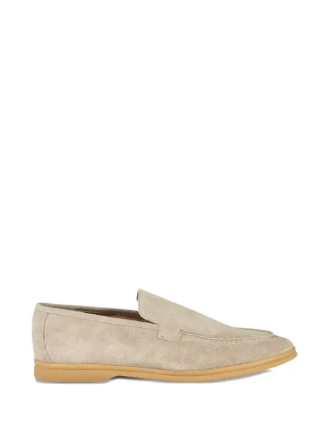 Eleventy suede loafers