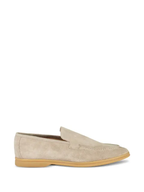 Eleventy suede loafers