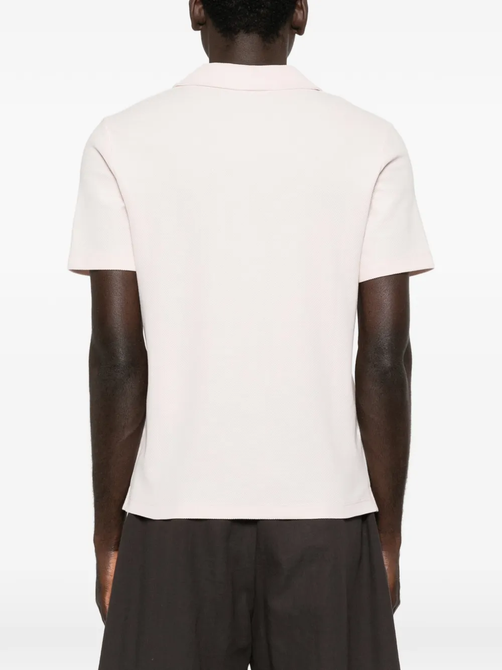 Jacob Cohën T-shirt met logopatch Roze