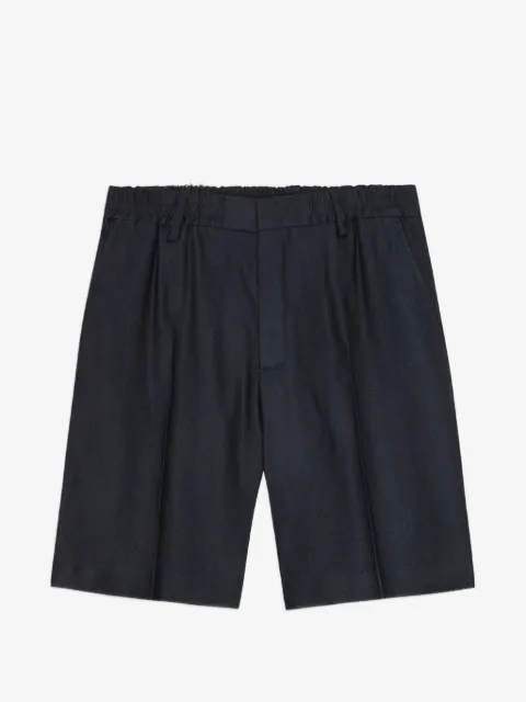 NN07 elastic-waist tailored shorts