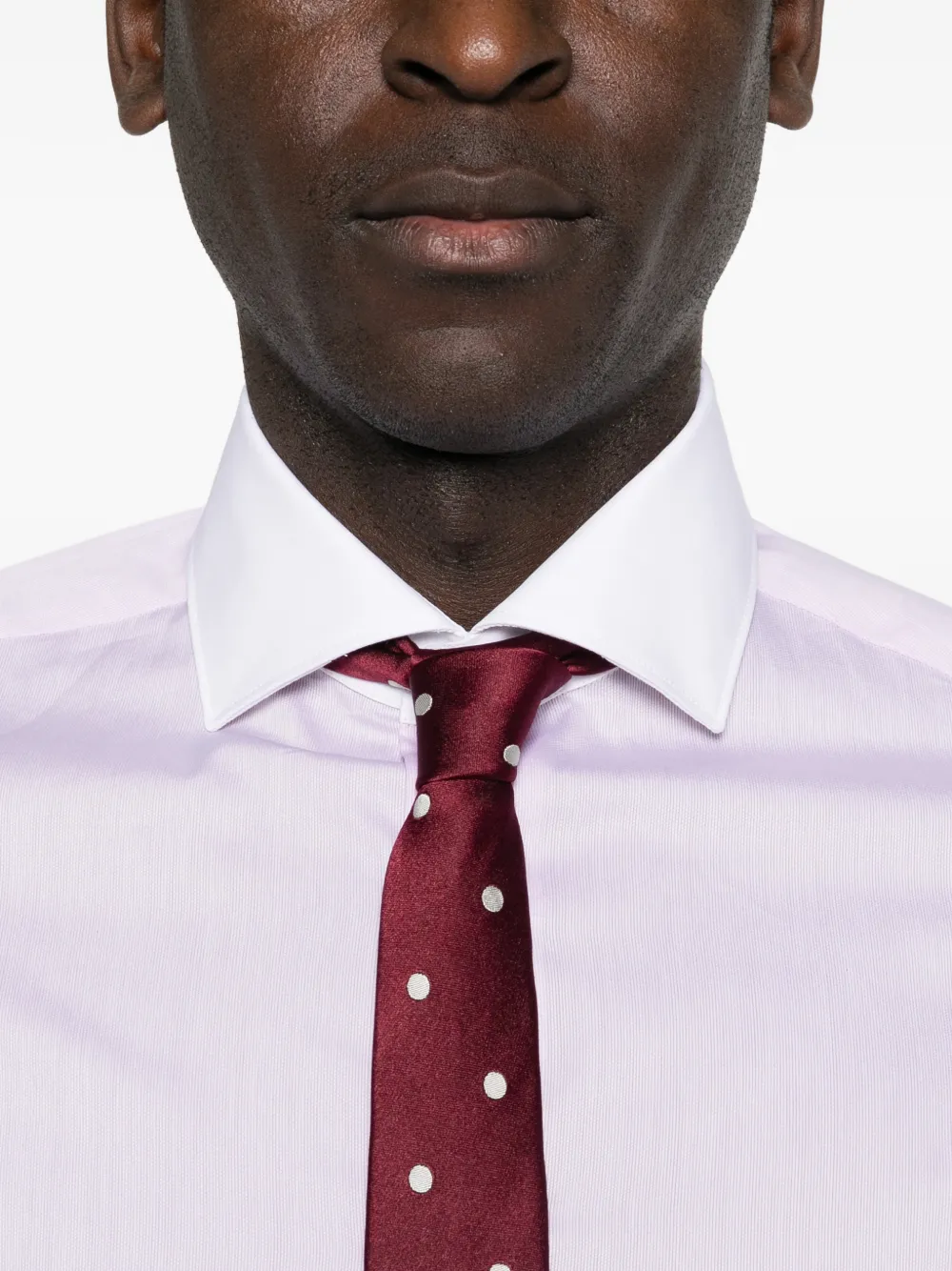 Canali Katoenen overhemd Roze