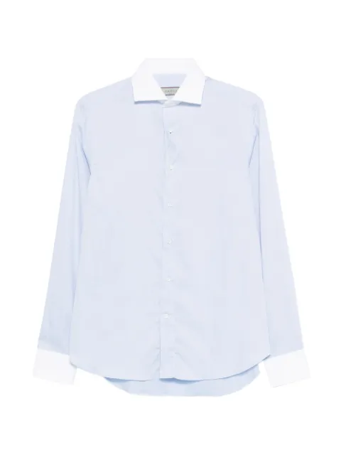 Canali contrast shirt