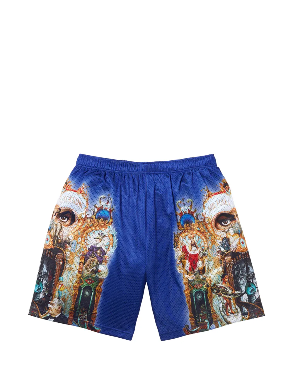 Supreme x Michael Jackson® Dangerous mesh short - Blau