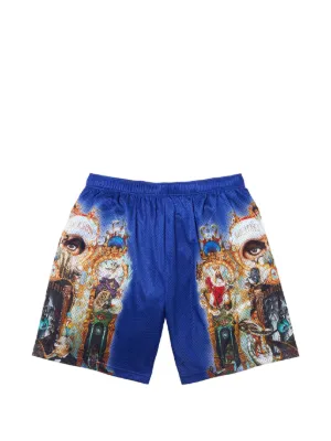 Supreme x Michael Jackson® Dangerous Mesh Short | Blue | FARFETCH