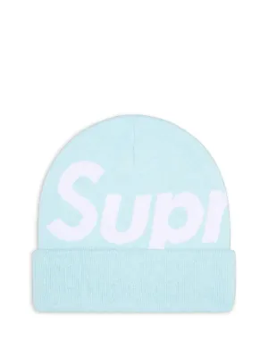 Supreme Big Logo Beanie Hat | Purple | FARFETCH
