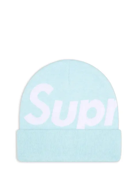 Supreme logo-detail beanie
