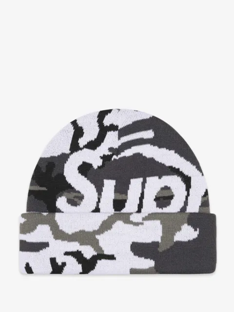 Supreme gorro con estampado militar