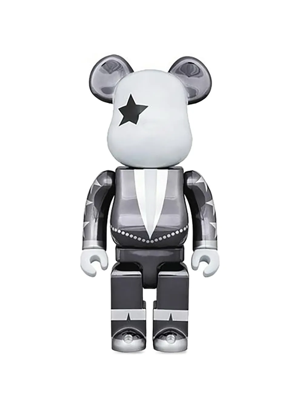 MEDICOM TOY x Bearbrick x KISS Star Child 1000% Scultura - Grigio
