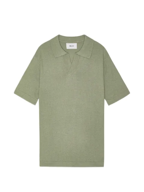 NN07 playera tipo polo con cuello en V