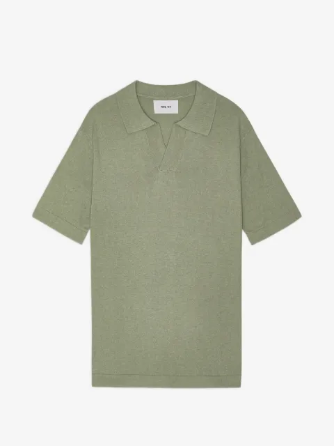 NN07 V-neck polo shirt