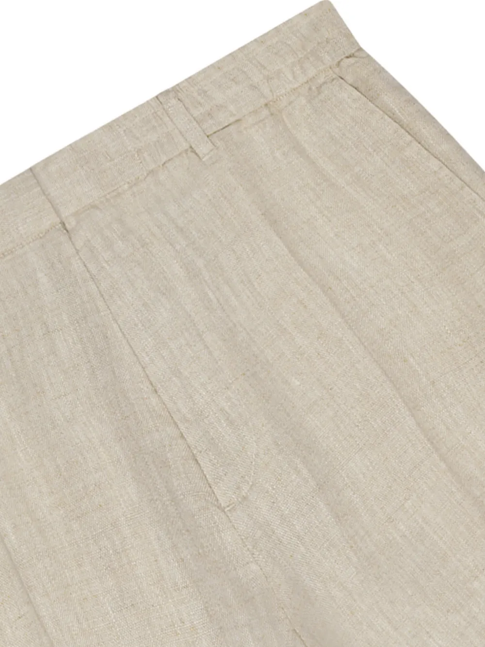 NN07 Geplooide shorts Beige