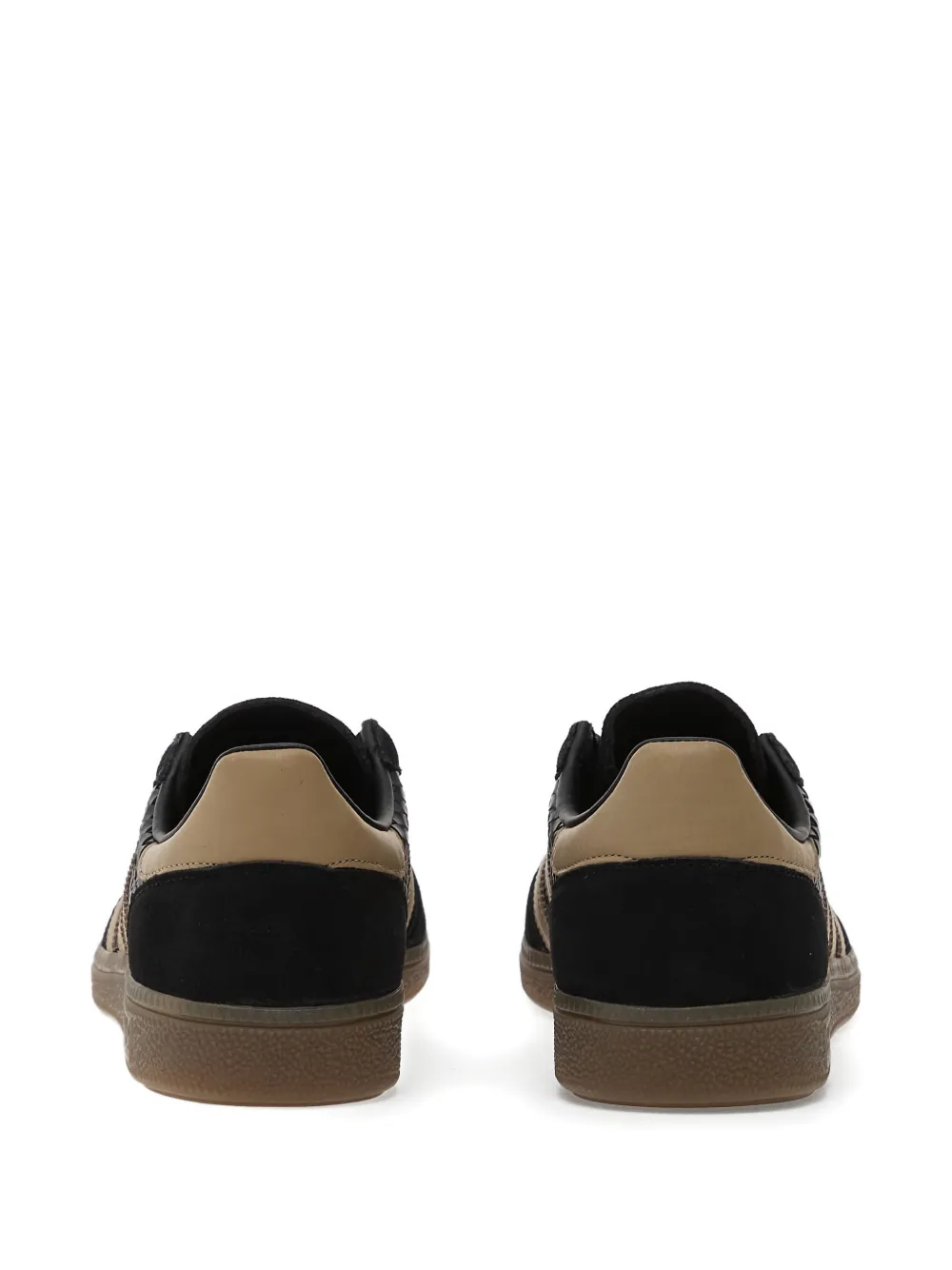 adidas Handball Spezial woven three-stripe sneakers Zwart